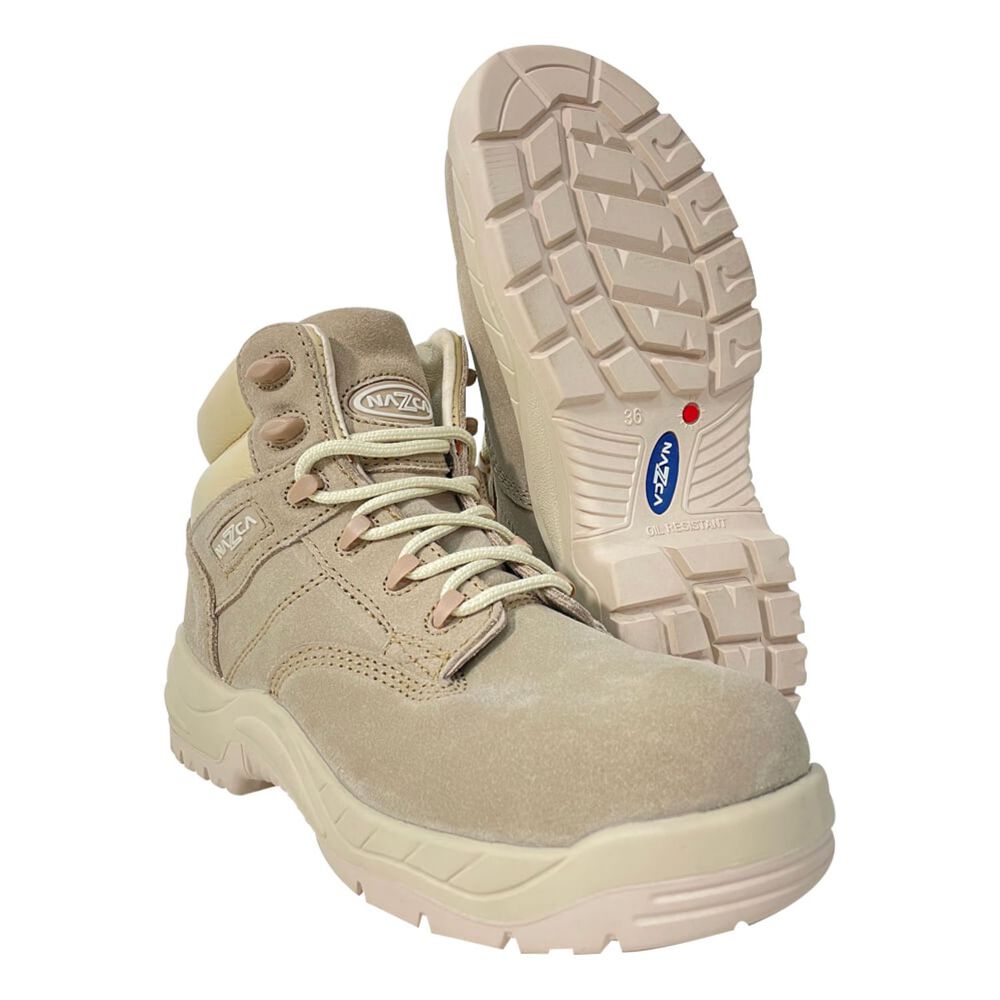 Zapato Seguridad Nazca Femme Camel Nu 135 image number 4.0